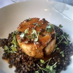 Castel de Très Girard - Chicken Ballotine with Lentils