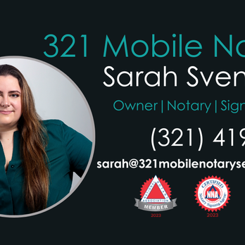 321 Mobile Notary - Business Card 1 - Notaries Near Me