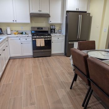 Purple Construction - New flooring with custom cabinets - General Contractors Near Me - Alhambra, California