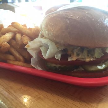 Get The Burger - The leading man with pickles, pretty tasty - Burgers Near Me - Big Bear Lake, California Get The Burger - The leading man with pickles, pretty tasty - Burgers Near Me - Big Bear Lake, California