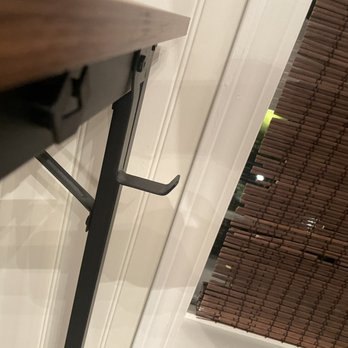 Pro Movers - Bent hook from desk - Movers Near Me - Anaheim, California Pro Movers - Bent hook from desk - Movers Near Me - Anaheim, California
