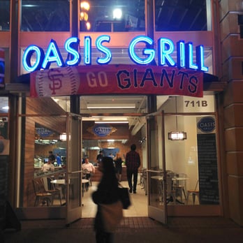 Oasis Grill - Front entrance - Mediterranean Near Me - San Francisco, California