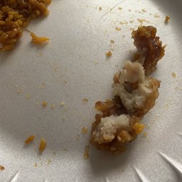 Sesame chicken with almost no chicken in it.