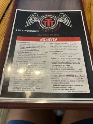 Menu photo 1 Two Tire Tavern Helen, GA