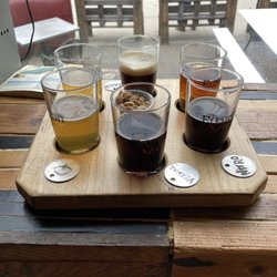 Element Brewing & Distilling - Tasters galore!