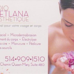 Studio Svetlana Esthetique - Business card