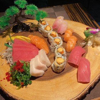 Takeshi Sushi - SU5. Sushi and Sashimi Set - Sushi Bars Near Me - Arlington, Virginia Takeshi Sushi - SU5. Sushi and Sashimi Set - Sushi Bars Near Me - Arlington, Virginia