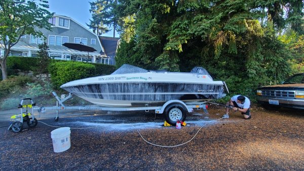 Boat Detailing - Get ready for the good weather - Ask about our boat detailing services! Personalized and custom to your liking Boat Detailing - Get ready for the good weather - Ask about our boat detailing services! Personalized and custom to your liking