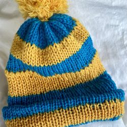 Dharma Trading Co. - When your friend wants a hat in warriors colors.