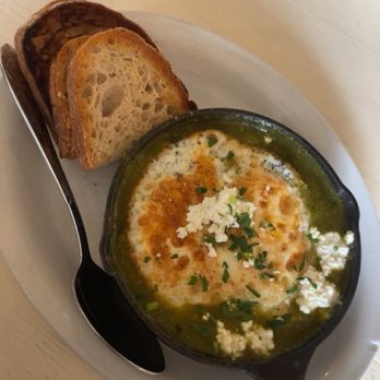 Oddfellows Cafe & Bar - Spicy Green Shakshouka - Breakfast & Brunch Near Me - Seattle, Washington