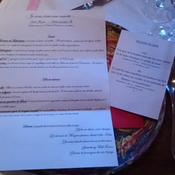 L'Oiseau sur sa Branche - La carte & bulletin du jour.