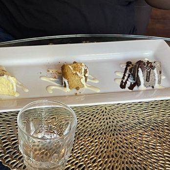 Bar Harbor Cheesecake - Glazed donut, cookies 'n crème, gingerbread - Desserts Near Me - St Augustine, Florida Bar Harbor Cheesecake - Glazed donut, cookies 'n crème, gingerbread - Desserts Near Me - St Augustine, Florida