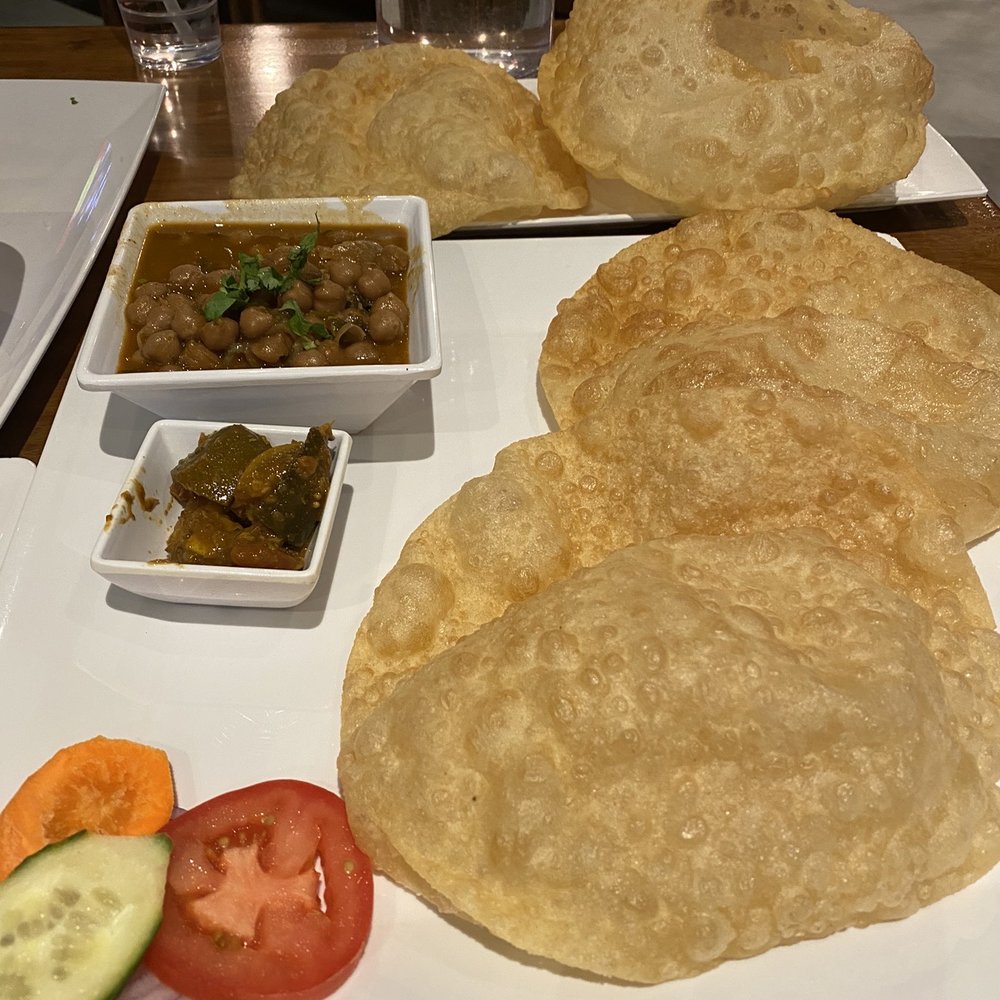 Honest - Chole (vegan) + puri - Indian Near Me - McKinney, Texas Honest - Chole (vegan) + puri - Indian Near Me - McKinney, Texas