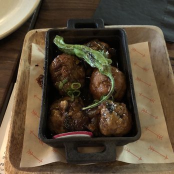 Saint & Second - Duck Meatballs - New American Near Me - Long Beach, California Saint & Second - Duck Meatballs - New American Near Me - Long Beach, California