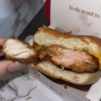 Chick-fil-A - Under cooked sandwich - Fast Food Near Me - Virginia Beach, Virginia Chick-fil-A - Under cooked sandwich - Fast Food Near Me - Virginia Beach, Virginia