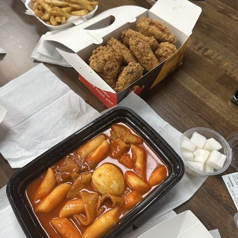 Chicken 4 U - Fries, soy chicken and tteokbokki - Bubble Tea Near Me - Chesapeake, Virginia Chicken 4 U - Fries, soy chicken and tteokbokki - Bubble Tea Near Me - Chesapeake, Virginia