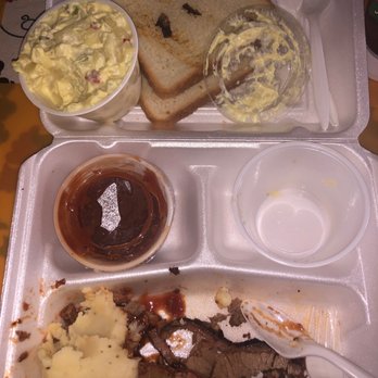 Midway Bar-B-Que - Brisket with two sides - Barbeque Near Me - Katy, Texas Midway Bar-B-Que - Brisket with two sides - Barbeque Near Me - Katy, Texas