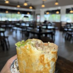 La Taqueria - EXQUISITE SUPER BURRITO WITH CARNE ASADA