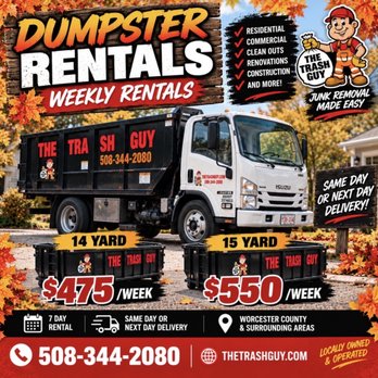 The Trash Guy - Worcester and surrounding towns. - Dumpster Rental Near Me The Trash Guy - Worcester and surrounding towns. - Dumpster Rental Near Me