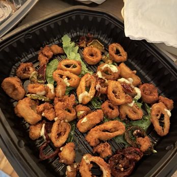 Tuckers Tavern - Calamari- was burnt, rubber band texture and some were just breading. Did we get someone else's left overs? - Gastropubs Near Me - Beach Haven, New Jersey Tuckers Tavern - Calamari- was burnt, rubber band texture and some were just breading. Did we get someone else's left overs? - Gastropubs Near Me - Beach Haven, New Jersey