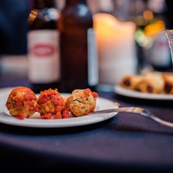 La Luna Restaurant - Delicious meatballs.