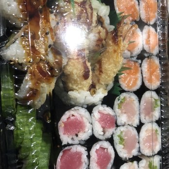 Ninja Sushi - Tuna roll, yellowtail roll, salmon roll, & shrimp tempura roll - Japanese Near Me - Colesville, Maryland