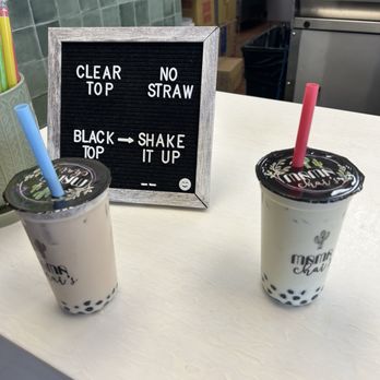 Mama Chai’s - Assam milk tea and pistachio latte both large size - Desserts Near Me - Las Vegas, Nevada Mama Chai’s - Assam milk tea and pistachio latte both large size - Desserts Near Me - Las Vegas, Nevada