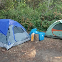 Patos Island State Park - Nice campsites near the beach - with firepits and picnic tables.