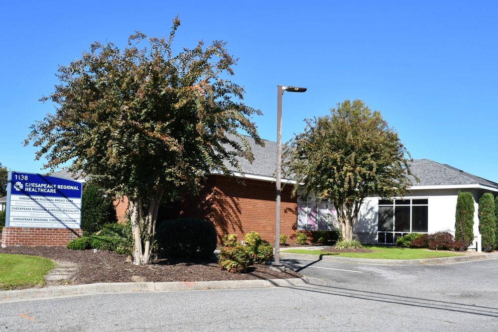 CHESAPEAKE REGIONAL BREAST CARE Updated October 2024 1138 North Rd St, Elizabeth City, North