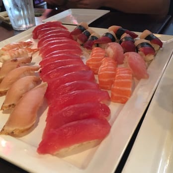 Sushi Palace - Somerville - A platter for four of us...albacore tuna, shrimp, tuna, salmon, yellowtail, red clam - Sushi Bars Near Me - Somerville, New Jersey Sushi Palace - Somerville - A platter for four of us...albacore tuna, shrimp, tuna, salmon, yellowtail, red clam - Sushi Bars Near Me - Somerville, New Jersey