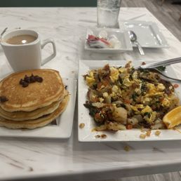 Chocolate Chips Pancake Chocolate Chips Pancake