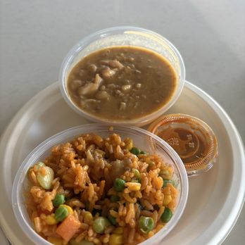 The Good Company - Rice, beans, and red salsa - Burgers Near Me - Covina, California