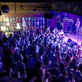 The Crocodile - Josh Abbott Band and two cowboy hats.  7-15-15 - Music Venues Near Me - Seattle, Washington