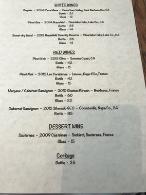Menu photo 2 Thyme Palo Alto, CA Menu photo 2 Thyme Palo Alto, CA