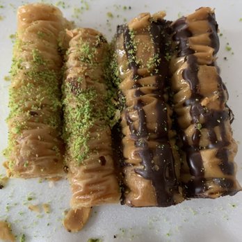 Paris Pastry - Almond and Pistachio Baklava - Desserts Near Me - West Bloomfield Township CDP, Michigan Paris Pastry - Almond and Pistachio Baklava - Desserts Near Me - West Bloomfield Township CDP, Michigan