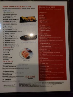 Menu photo 3 Fuji Sushi Mandarin Jacksonville, FL Menu photo 3 Fuji Sushi Mandarin Jacksonville, FL