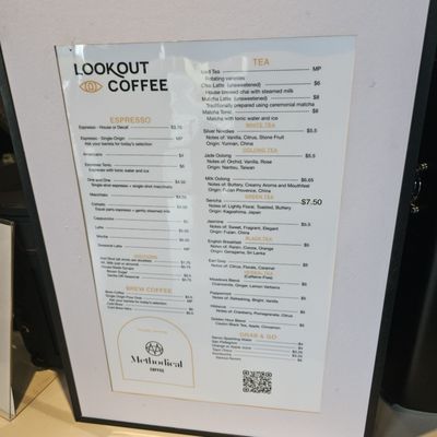 Menu photo 1 Lookout Coffee Campbell, CA Menu photo 1 Lookout Coffee Campbell, CA