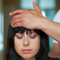Heart Hands - Great for releasing tension in neck, shoulders and upper back
