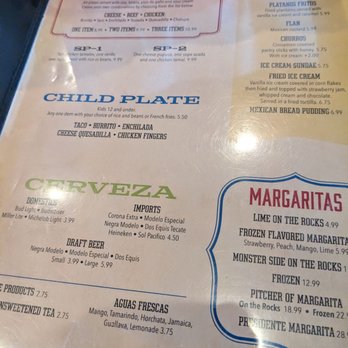 El Camino Real - Menu - Mexican Near Me - Winston-salem, North Carolina