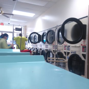 Crown Cleaners & Coin Laundry - Dryers are $0.25 per 6 min, high/med/low settings, no air dry option but... happy teal tables+ baskets on wheels - Laundry Services Near Me - Charlotte, North Carolina Crown Cleaners & Coin Laundry - Dryers are $0.25 per 6 min, high/med/low settings, no air dry option but... happy teal tables+ baskets on wheels - Laundry Services Near Me - Charlotte, North Carolina