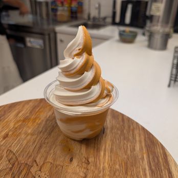 L'moon Creamery - Pasadena - Thai Tea/Milk Swirl - Ice Cream & Frozen Yogurt Near Me - Pasadena, California L'moon Creamery - Pasadena - Thai Tea/Milk Swirl - Ice Cream & Frozen Yogurt Near Me - Pasadena, California