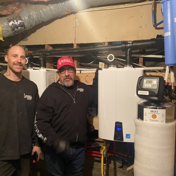 Ray's Plumbing - Two tankless water heaters and halo filter for large six bathroom home. We are here to Design your system from commercial to residential - Plumbing Near Me Ray's Plumbing - Two tankless water heaters and halo filter for large six bathroom home. We are here to Design your system from commercial to residential - Plumbing Near Me