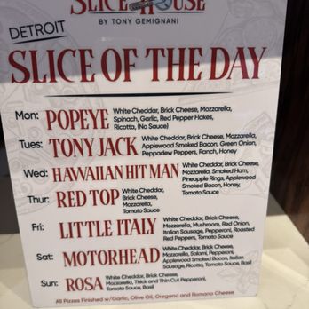 Slice House by Tony Gemignani - Pizza Near Me - Franklin, Tennessee Slice House by Tony Gemignani - Pizza Near Me - Franklin, Tennessee