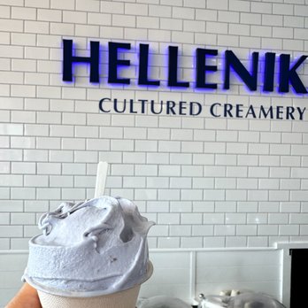 Hellenika Cultured Creamery - blueberry gelato - Ice Cream & Frozen Yogurt Near Me - Seattle, Washington