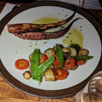 Levant on Smith - Grilled octopus meal - French Near Me - Brooklyn, New York Levant on Smith - Grilled octopus meal - French Near Me - Brooklyn, New York
