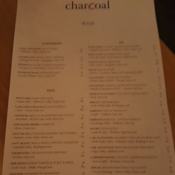 Charcoal - Wine (11/7/21) - New American Near Me - Edmonds, Washington Charcoal - Wine (11/7/21) - New American Near Me - Edmonds, Washington