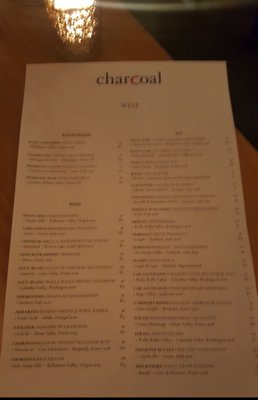 Menu photo 7 Charcoal Edmonds, WA