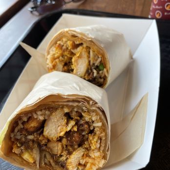 Chopathi India Kitchen - two burritos on a plate - Indian Near Me - Ashburn, Virginia