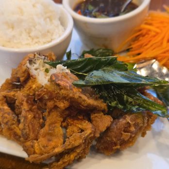 Thaitastic Thai Cuisine - Soft shell crab with chili basil sauce - Thai Near Me - Ashburn, Virginia Thaitastic Thai Cuisine - Soft shell crab with chili basil sauce - Thai Near Me - Ashburn, Virginia