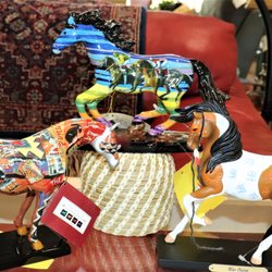 Vensel Treasure Shoppe - Painted horses, anyone?